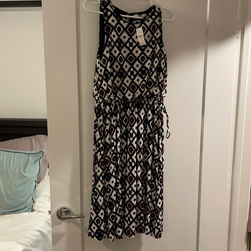 Loft medium knit womens dress